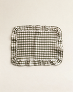 Dekkebrikker Gingham - grønn