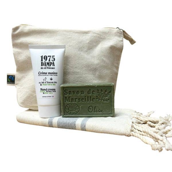 Luksussett for Håndpleie: Organisk Pleie & Resirkulert Bomull