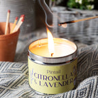 Sitronella & Lavendel Duftlys