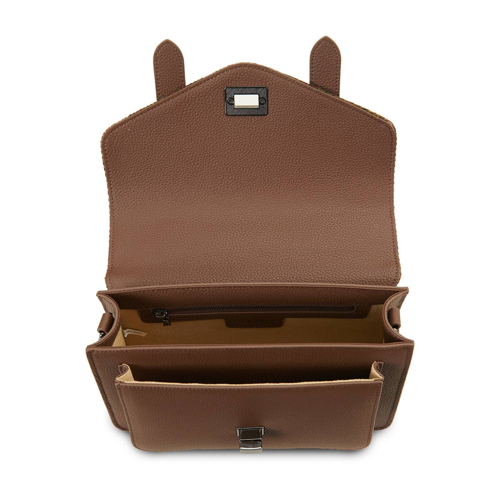 The Leather Medium Satchel