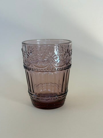 Saint-Émilion vannlass m. mønster amber