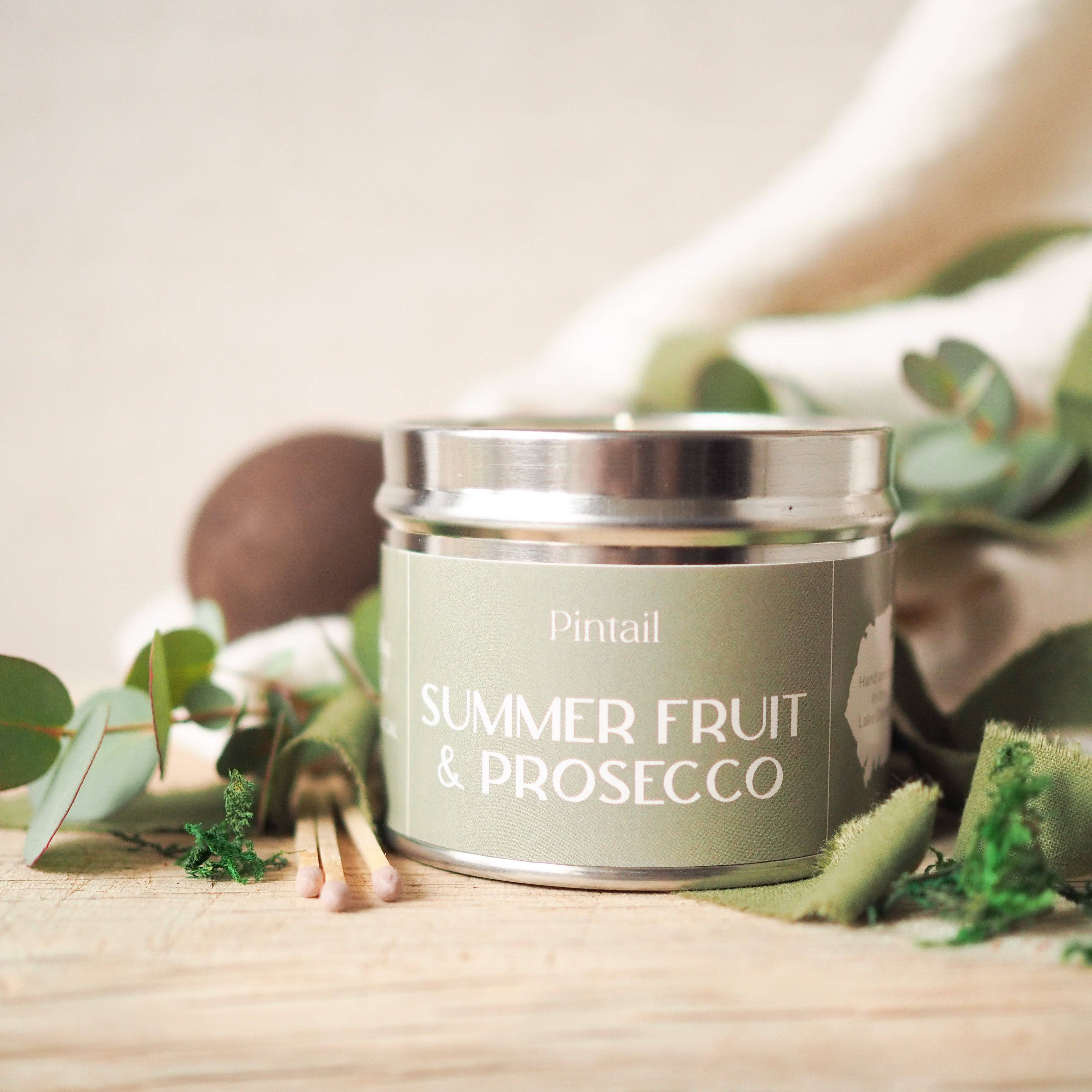 Sommerfrukt og Prosecco Duftlys