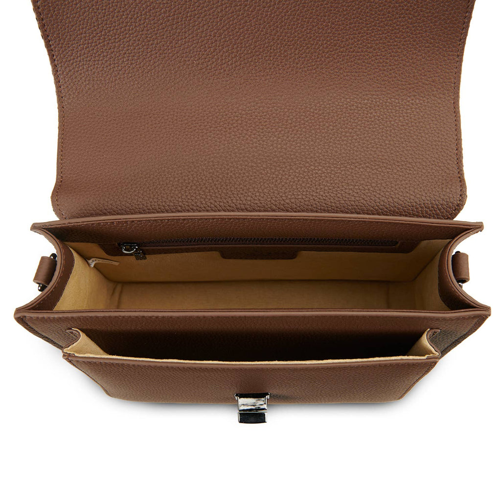 The Leather Medium Satchel