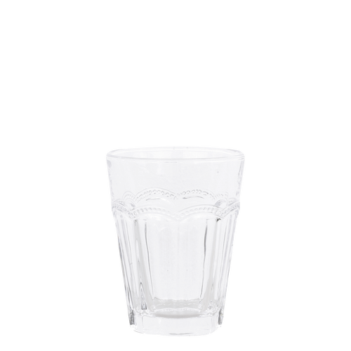Antoinette drikkeglass med perlekant