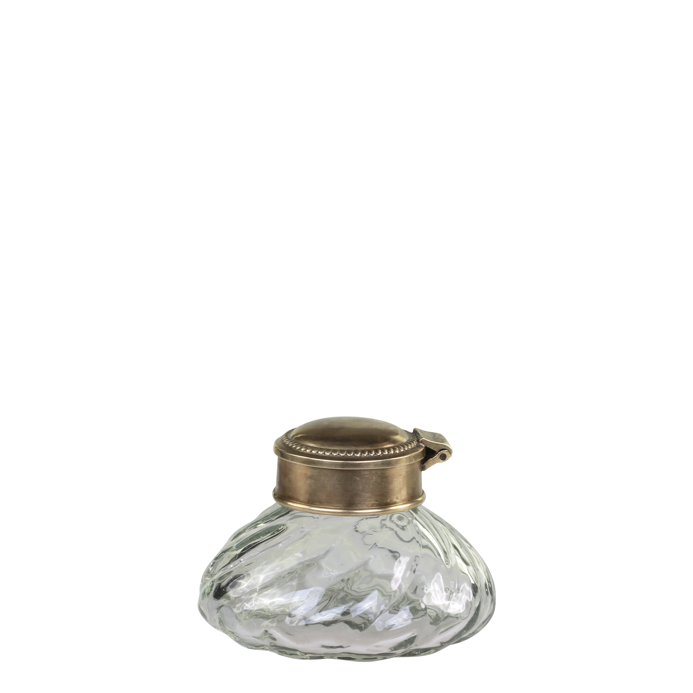 Liten fransk vase med tvist