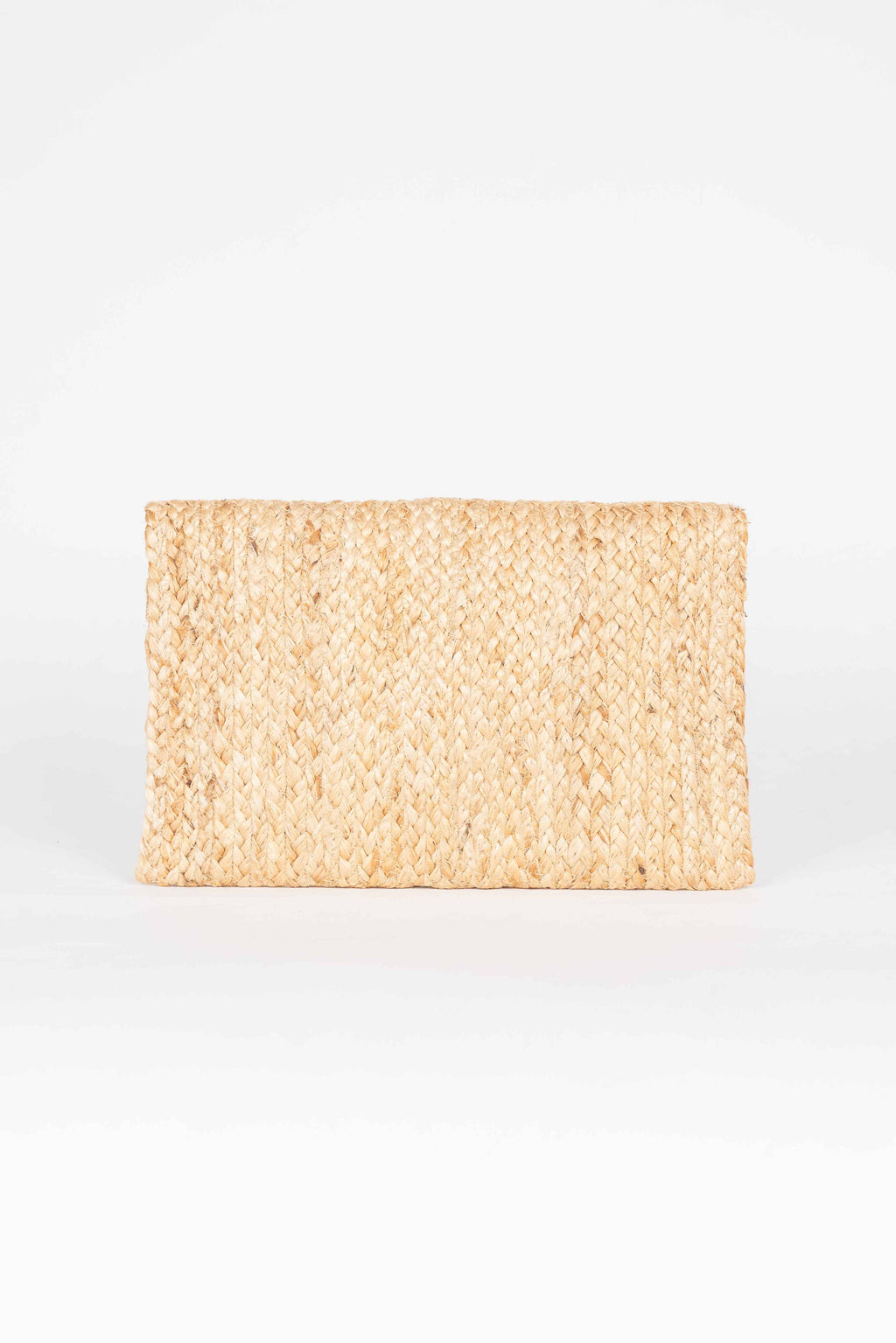 Jute Wood Clutch