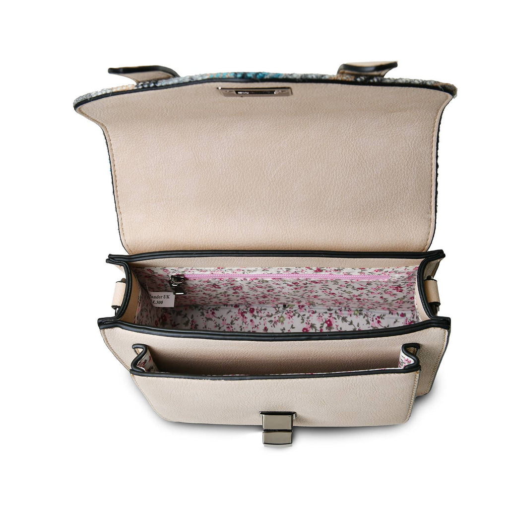 Liten veske i Harris Tweed