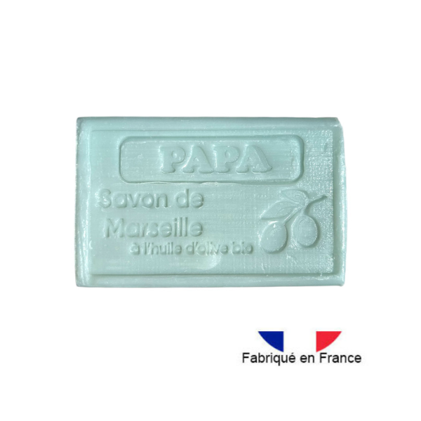Marseille Såpe "Papa" - Maskulin duft - 125g