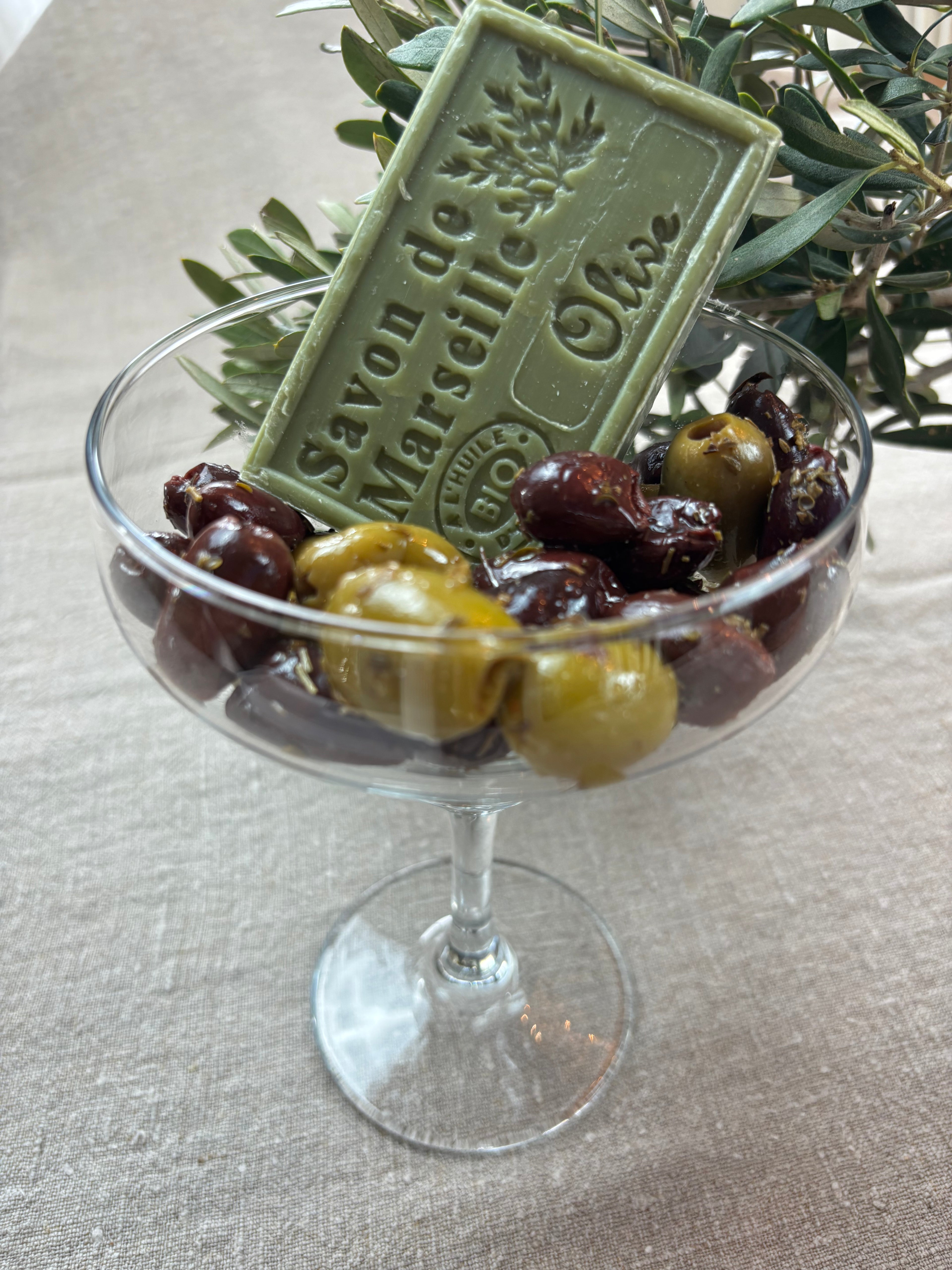 Ekte Marseille-såpe med oliven (125 g)