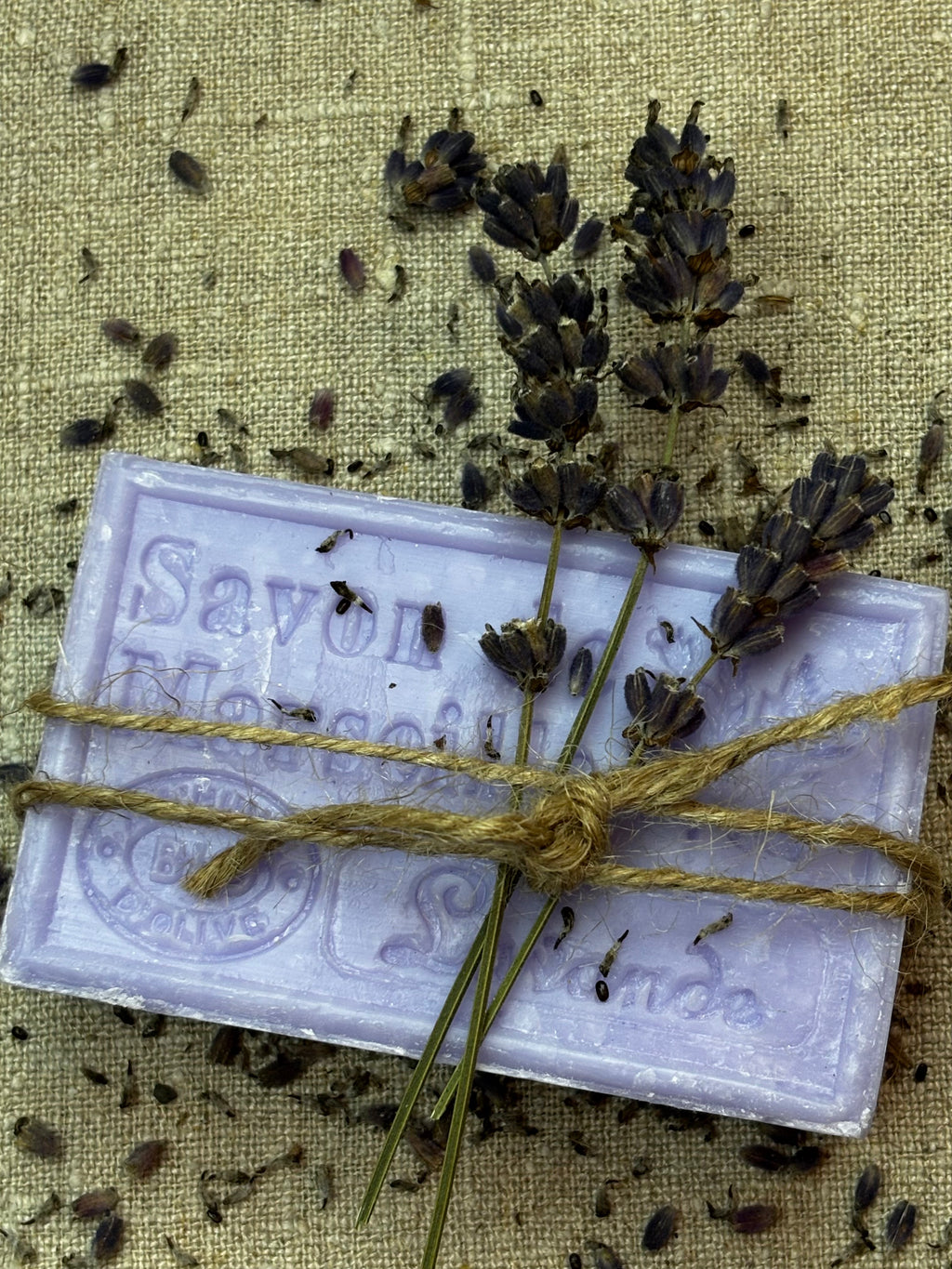 Ekte Marseille-såpe med lavendel (125 g)