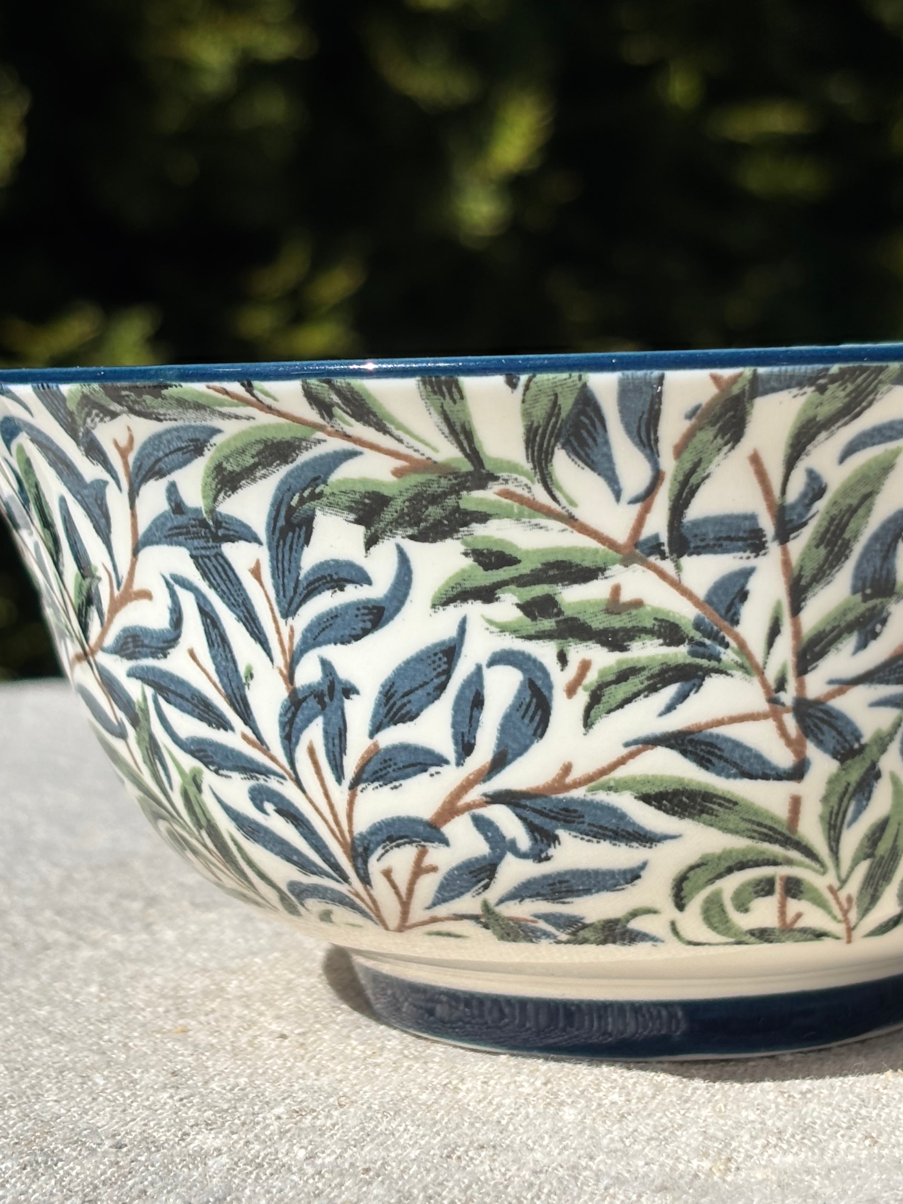 William Morris Toscana skål - Medium blå