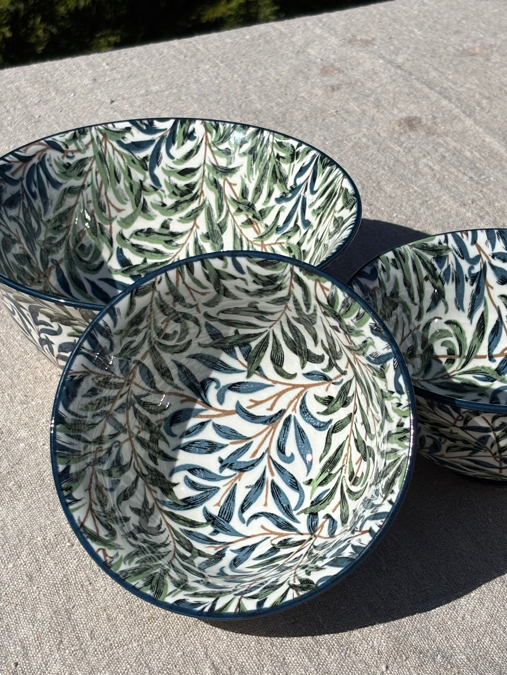William Morris Toscana skål - Liten blå