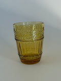 Saint-Émilion vannlass m. mønster amber