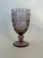 Saint-Émilion Vinglass m. mønster rosa