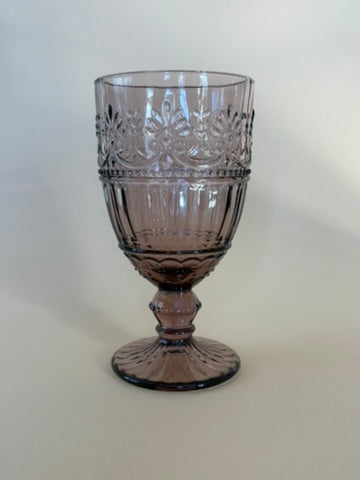 Saint-Émilion Vinglass m. mønster amber