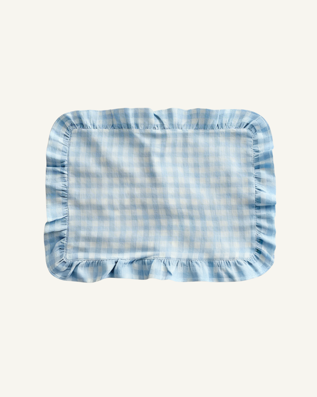 Dekkebrikker Gingham - grønn