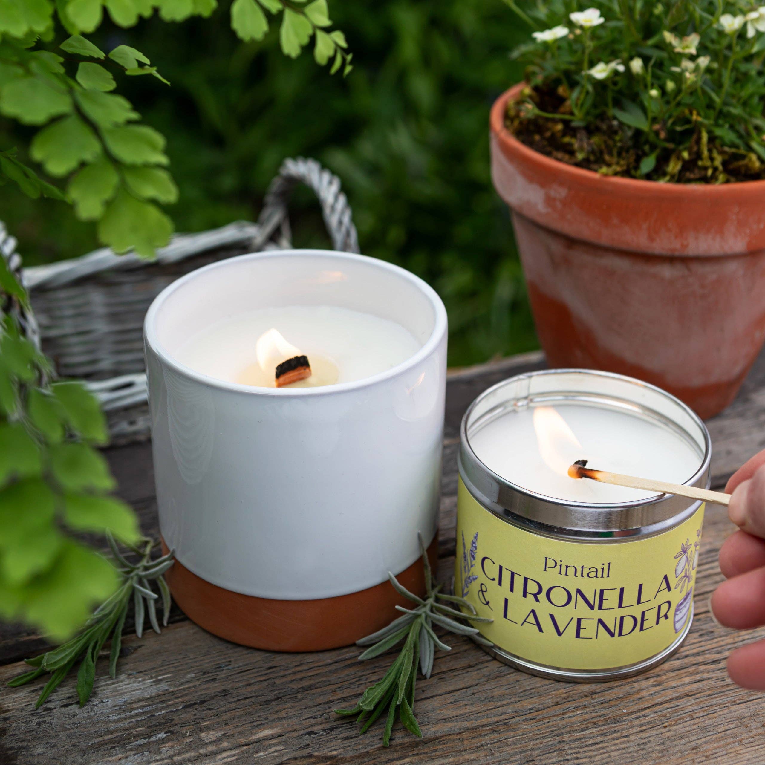 Sitronella & Lavendel Duftlys