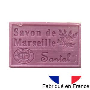 Marseille såpe - Sandeltre - 125g