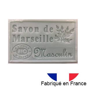 Ekte Marseille-såpe – Maskulin duft (125 g)