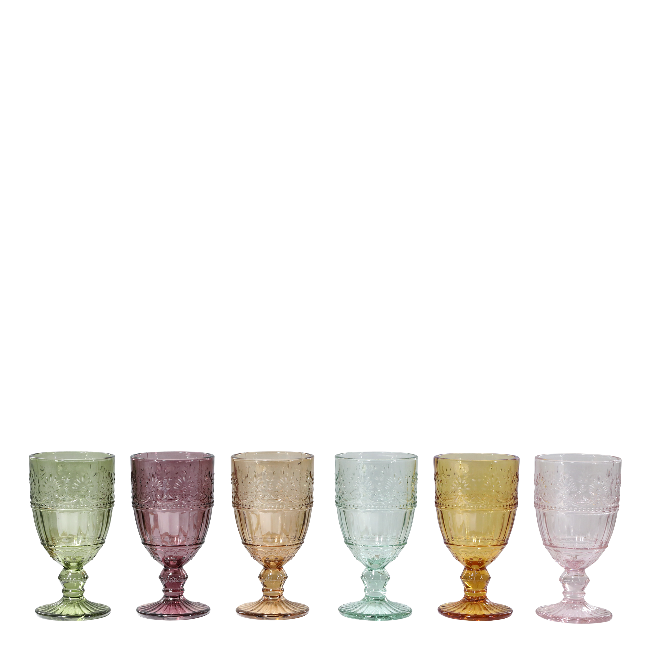 Saint-Émilion Vinglass m. mønster amber
